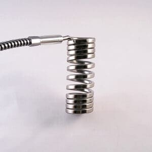 Coiled Nozzle Sprue Bushing Heaters with Stainless Steel Braid - Image 3