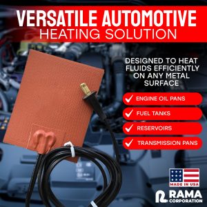 4x5 Rama Corp Motor Heater Pad – Compact Engine Heating Made Simple - Image 4